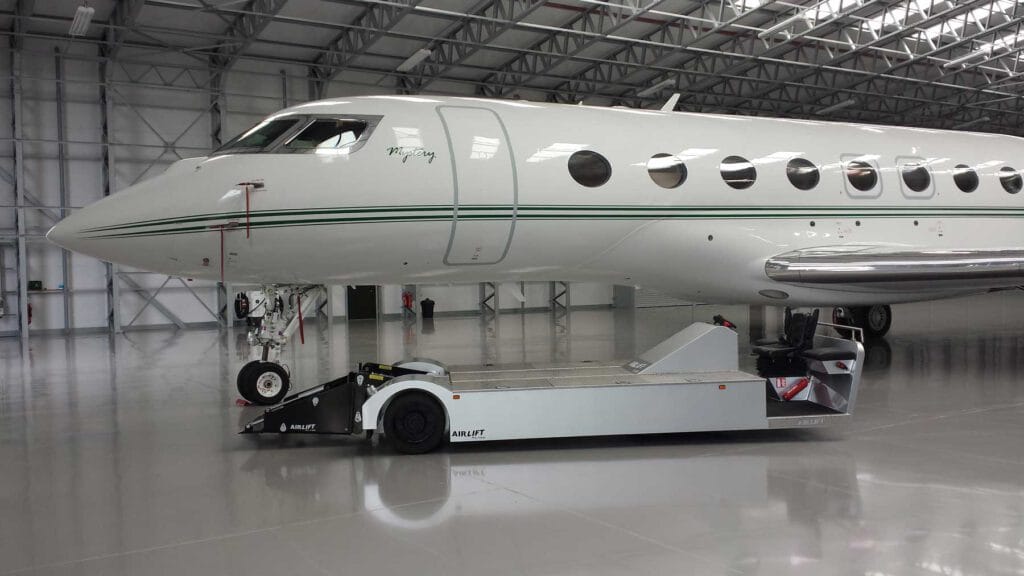 AL100 used in the hangar