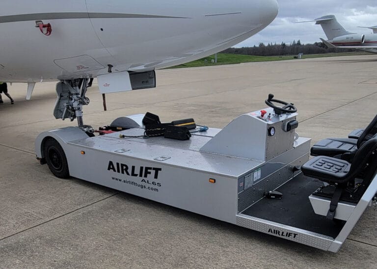 Airlift AL65 electric towbarless aircraft tug