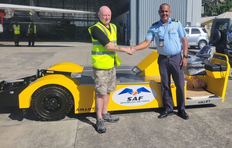 Airlift AL45 tug delivered to Seychelles Air Force