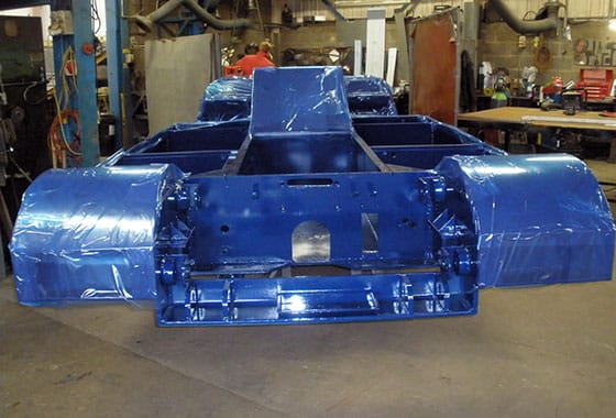 heavy gauge steel chassis