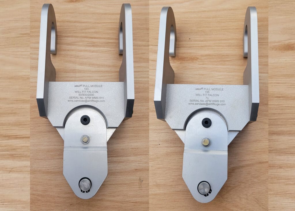 specialised pull modules for Falcon aircraft