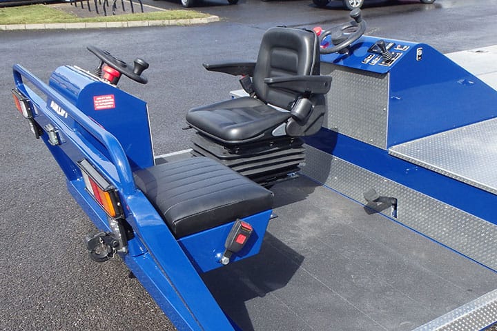 Airlift AL100 twin steer electric towbarless aircraft tug